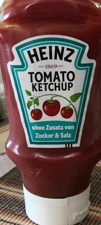Fotografie - Tomato ketchup ohne zusatz von zucker & salz Heinz