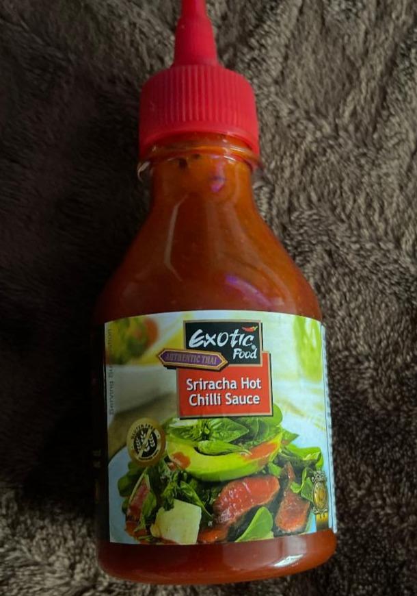 Fotografie - Sriracha Hot Chilli Sauce Exotic Food