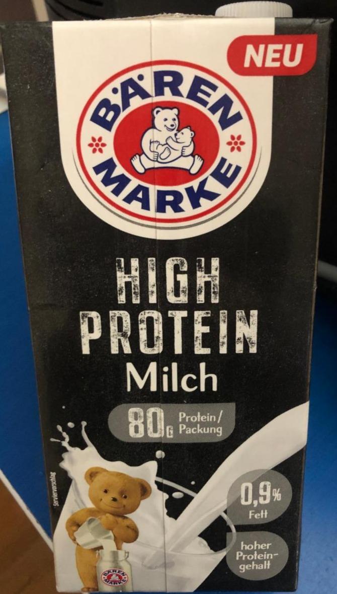 Fotografie - High Protein Milch 80g protein Bären Marke