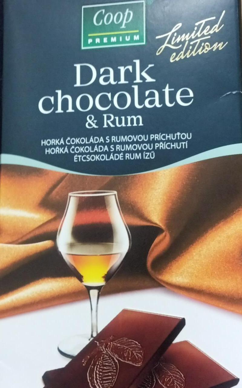 Fotografie - Dark chocolate & Rum Coop Premium