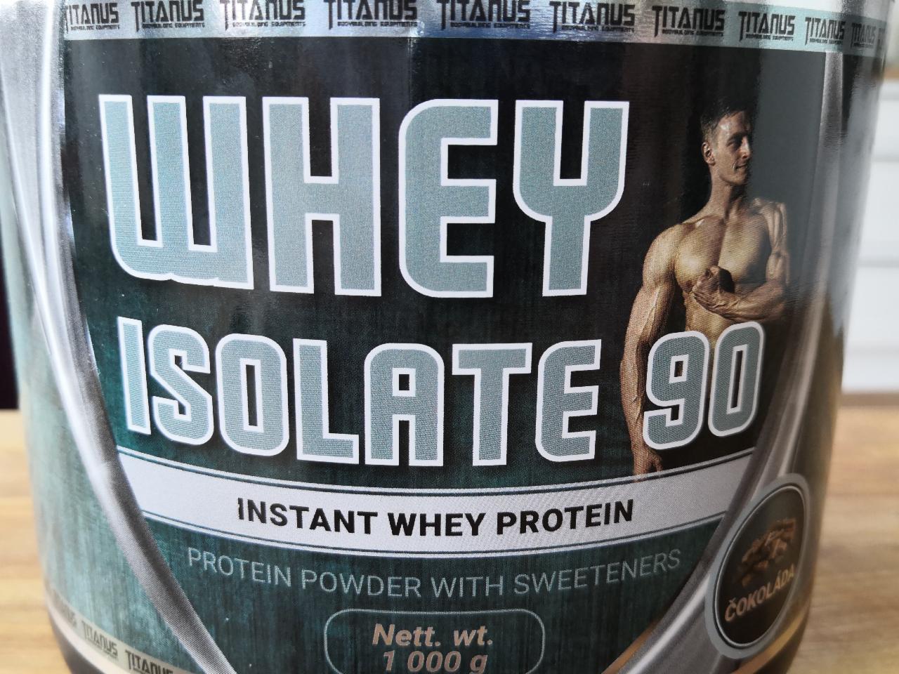 Fotografie - WHEY ISOLATE 90 Instant whey protein