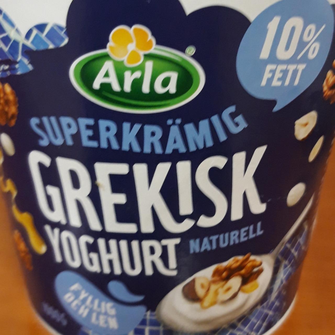 Fotografie - Superkrämig Grekisk yoghurt Naturell Arla