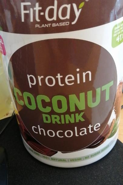 Fotografie - protein coconut drink chocolate Fit Day