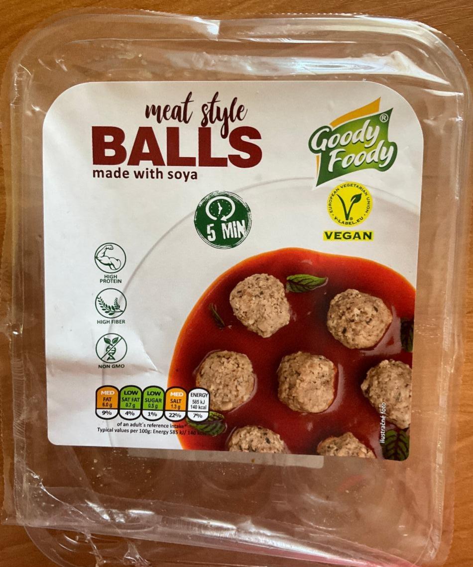 Fotografie - Meat style Balls made with soya Goody Foody