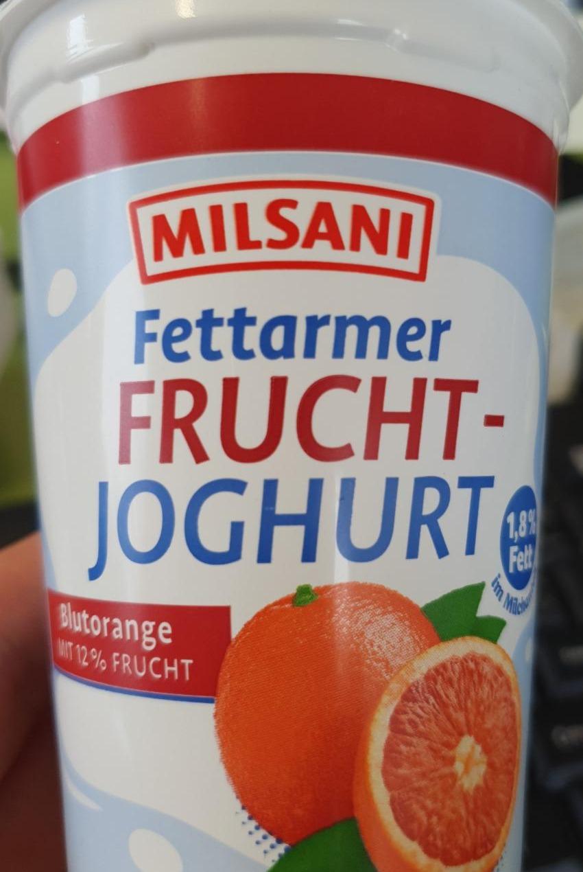 Fotografie - Fettarmer FruchtJoghurt Blutorange Milsani
