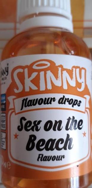 Fotografie - Skinny food co. Flavour drops Sex on the beach 