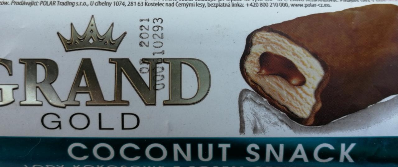 Fotografie - Grand Gold ciconut snack