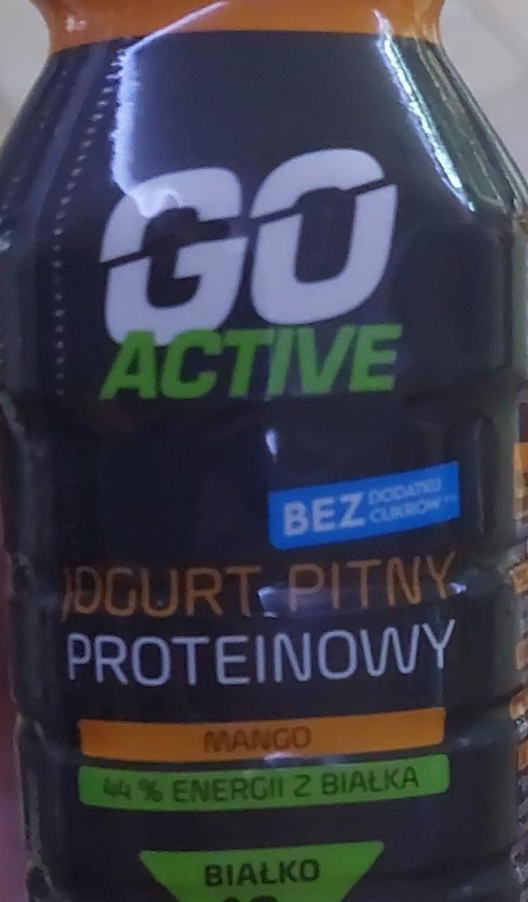 Fotografie - jogurt pitny proteinowy Go Active
