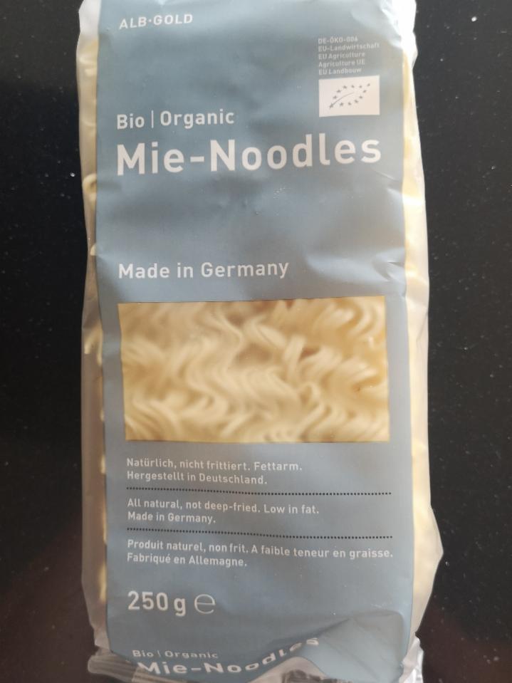 Fotografie - BIO Mie-Noodles - ALB-GOLD