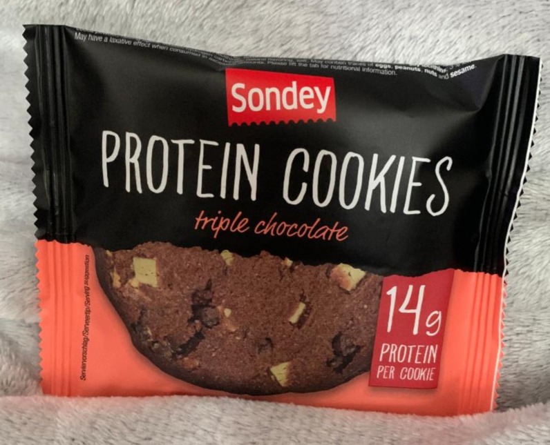 Fotografie - Protein Cookies triple chcolate Sondey