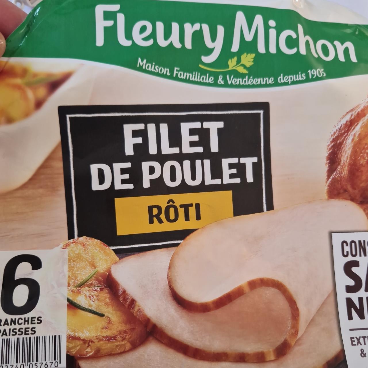 Fotografie - Filet de Poulet rôti Fleury Michon