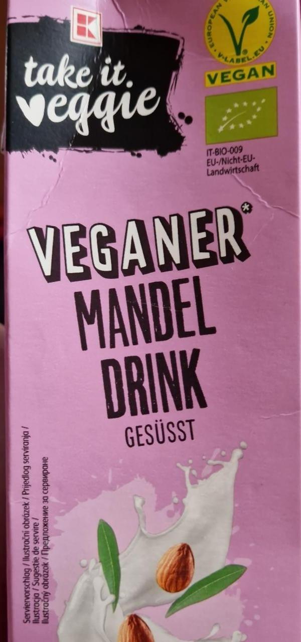 Fotografie - Veganer Mandel drink Gesüsst K-take it veggie