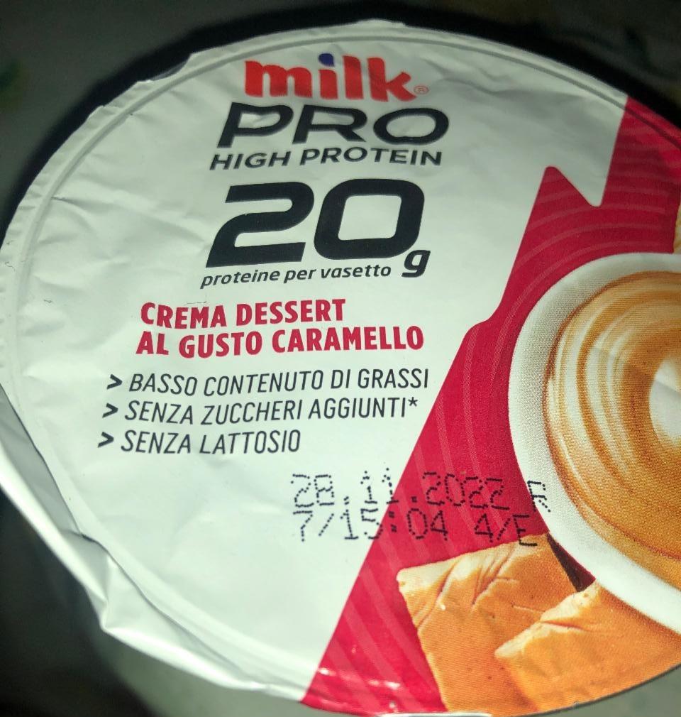 Fotografie - High Protein Crema Dessert al Gusto Caramello Milk Pro