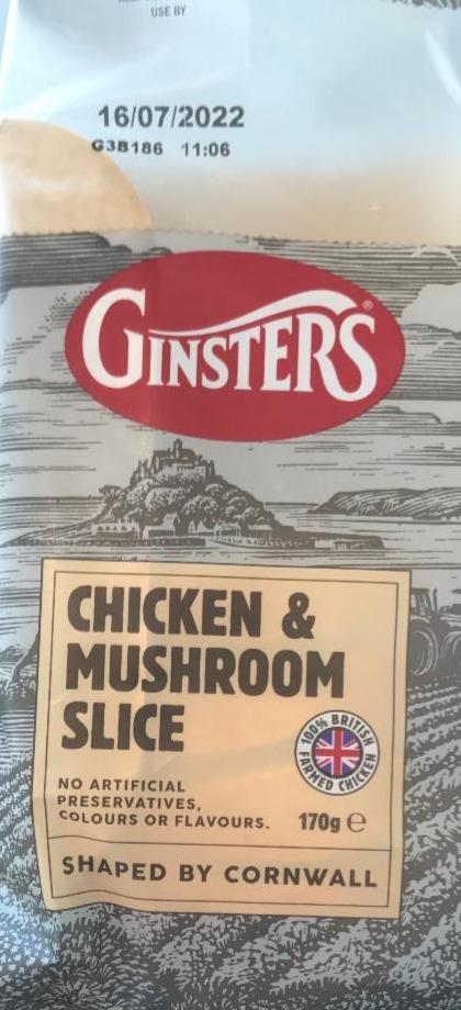 Fotografie - chicken mushroom slice ginsters