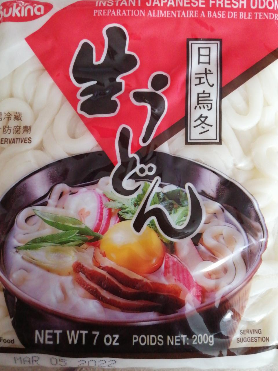 Fotografie - Instant Japanese Fresh Udon Noodles Sukina