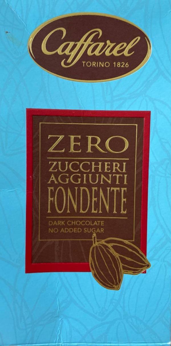 Fotografie - čokoláda zero zuccheri aggiunti fondente Caffarel
