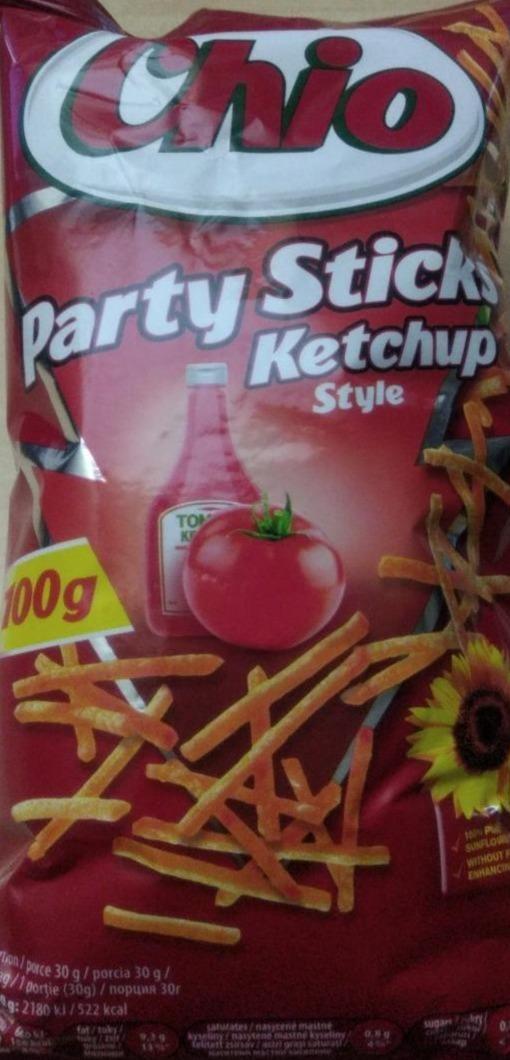Fotografie - Chio party sticks ketchup