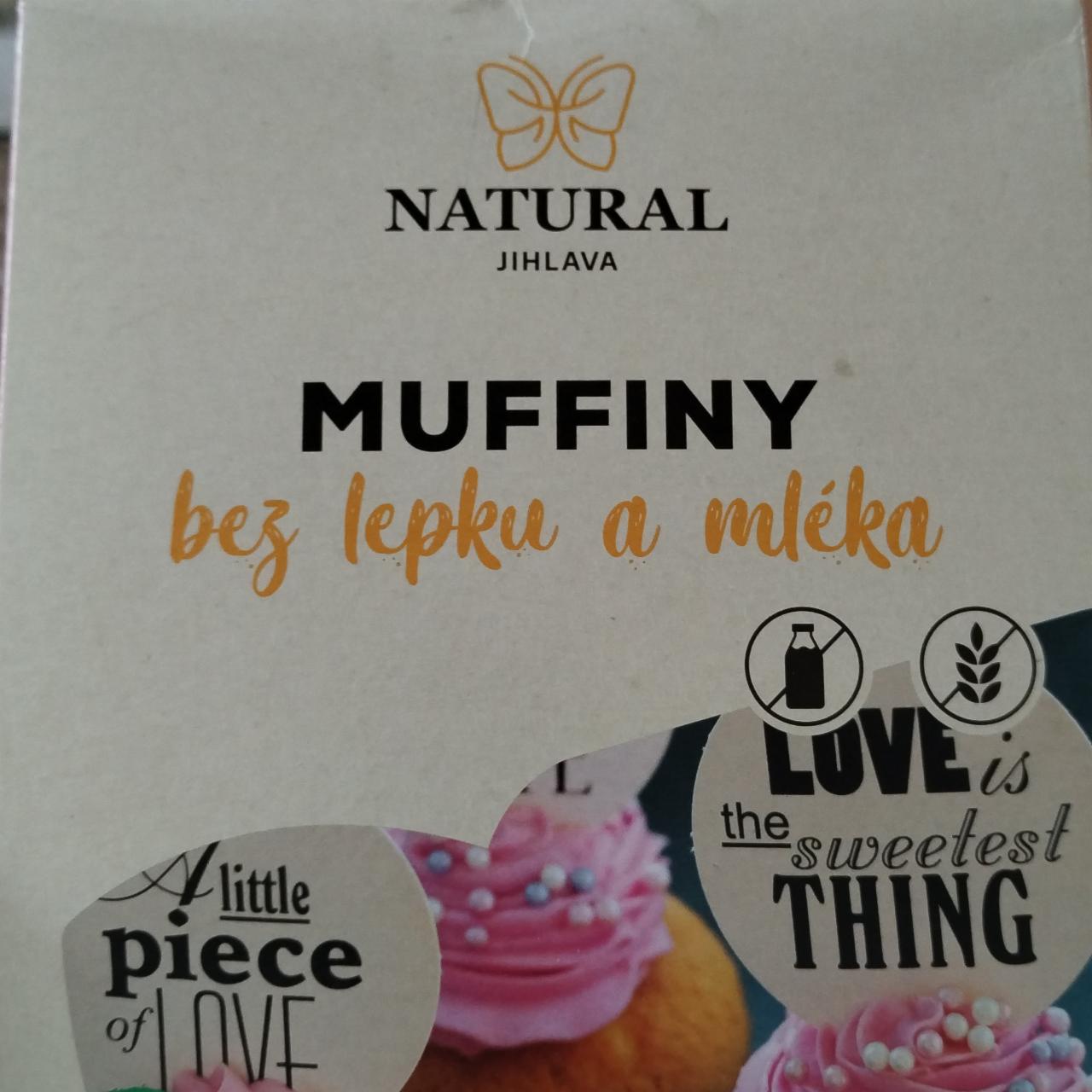 Fotografie - Muffiny bez lepku a mléka Natural Jihlava