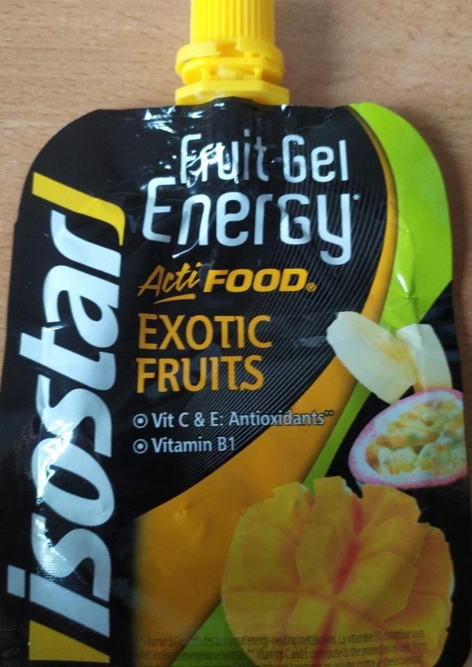 Fotografie - Fruit Gel Energy Exotic fruits Isostar