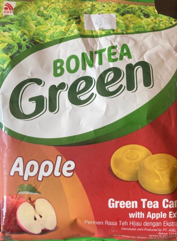 Fotografie - green tea candy Bontea green