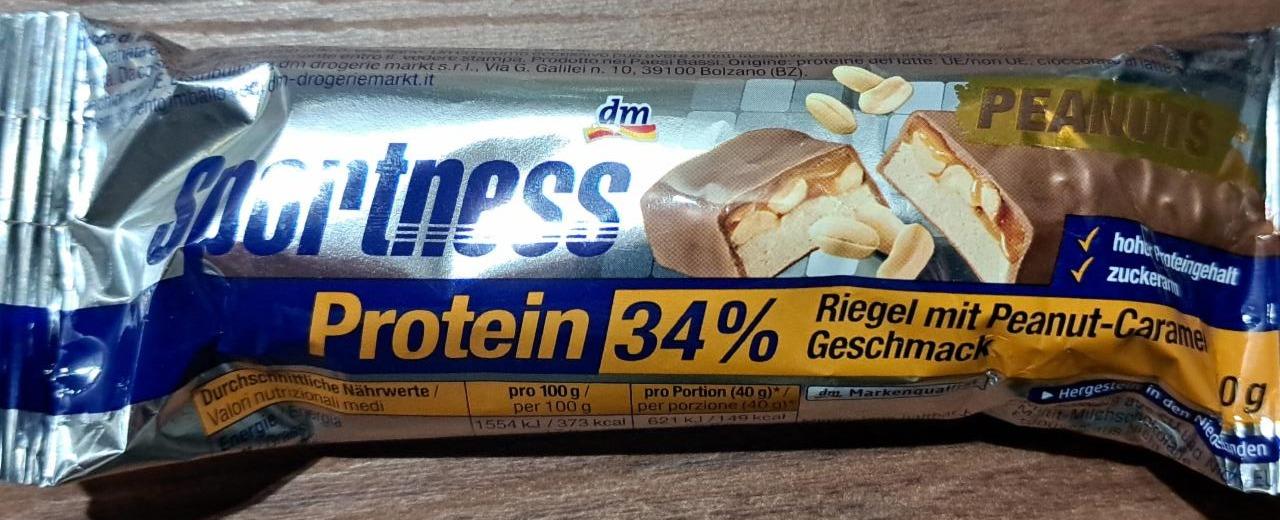 Fotografie - Protein 34% peanut caramel geschmack Sportness