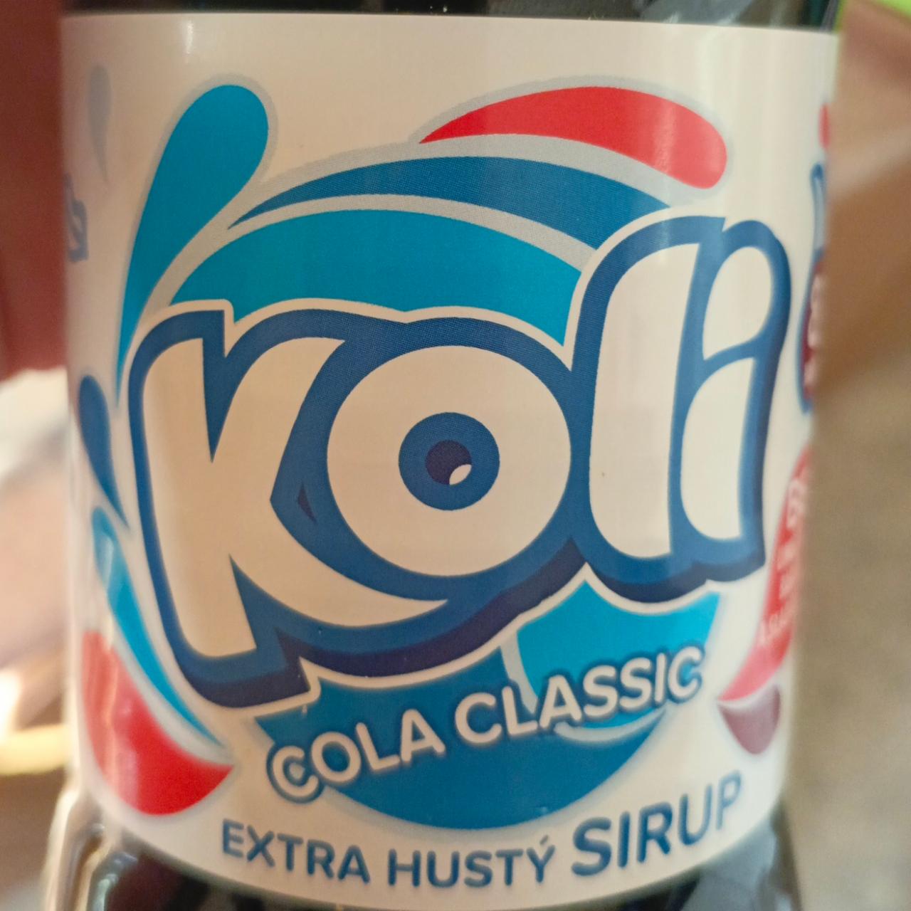 Fotografie - Extra hustý sirup Cola Classic Koli