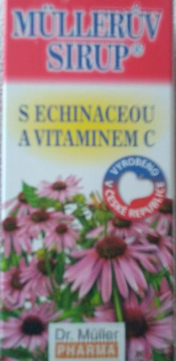 Fotografie - Müllerův sirup s echinaceou a vitamínem C