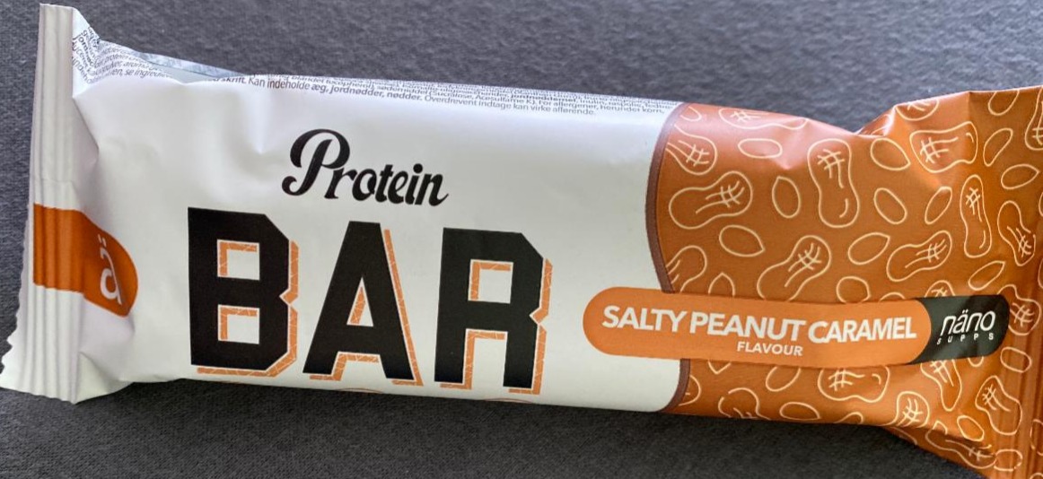 Fotografie - Ä Protein Bar Salty Peanut Caramel Näno supps