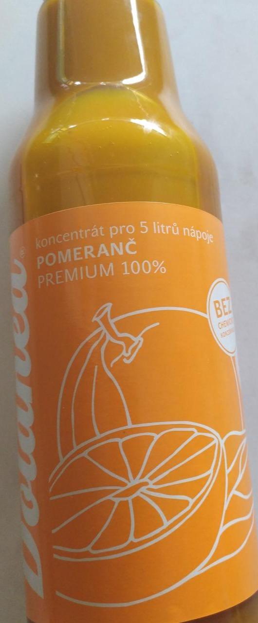 Fotografie - Koncentrát pro 5l nápoje Pomeranč Premium 100%