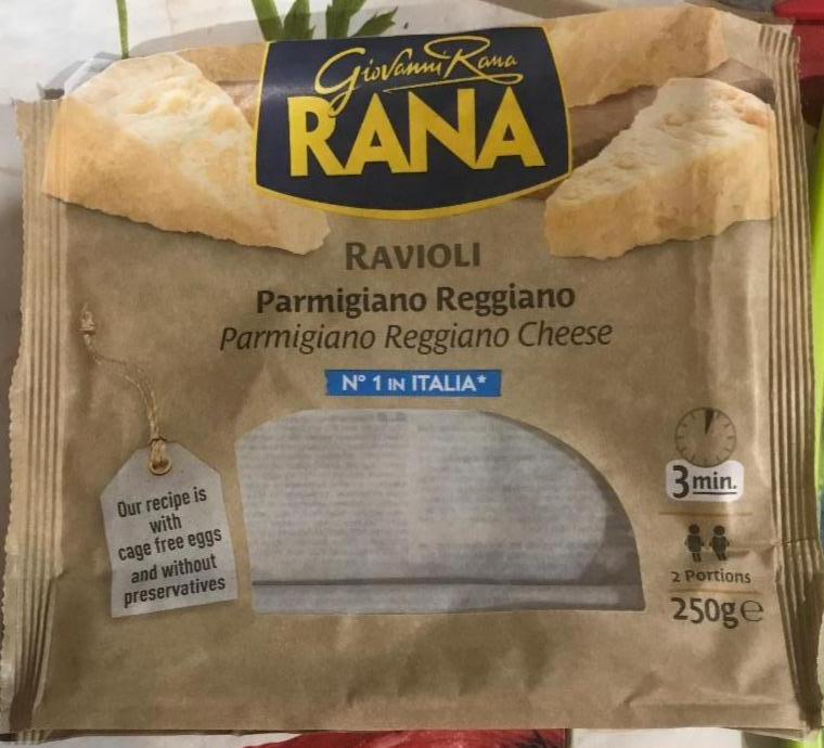 Fotografie - Ravioli Parmigiano Reggiano Cheese Rana