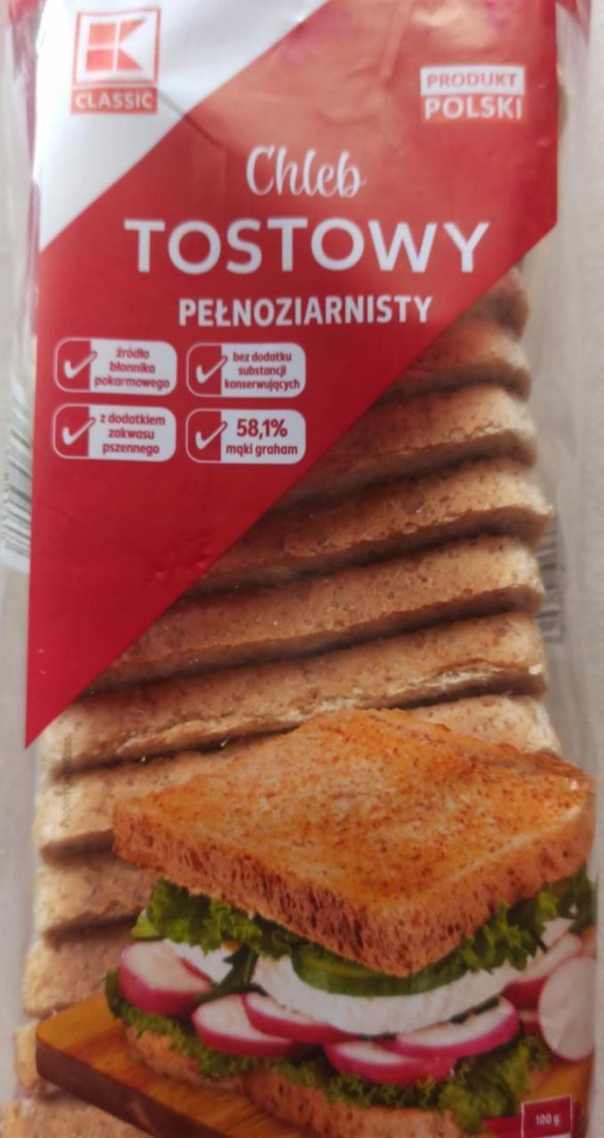 Fotografie - Chleb tostowy pełnoziarnisty K-Classic