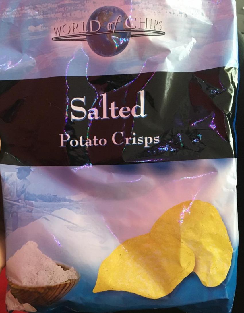 Fotografie - Salted Potato Crisps World of Chips