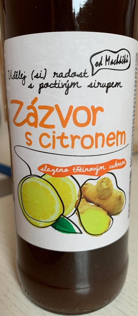Fotografie - Zázvor s citronem s třtinovým cukrem od Macháčků