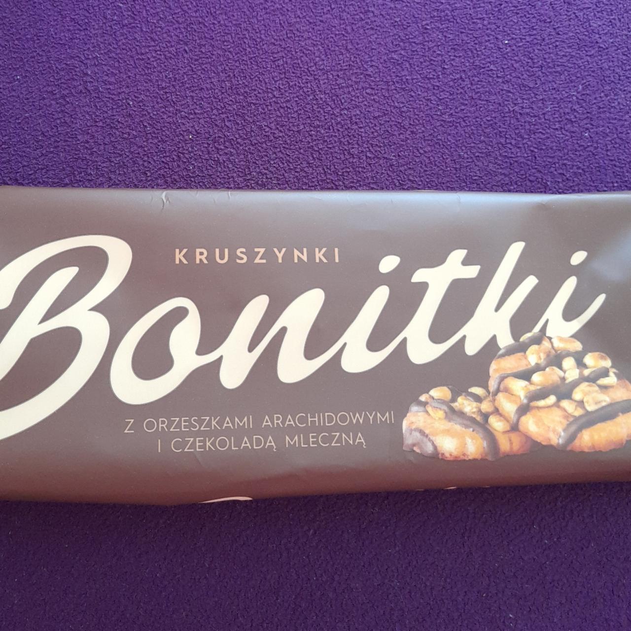 Fotografie - Bonitki s orzeszkami arachidowymi a czekolada mleczna