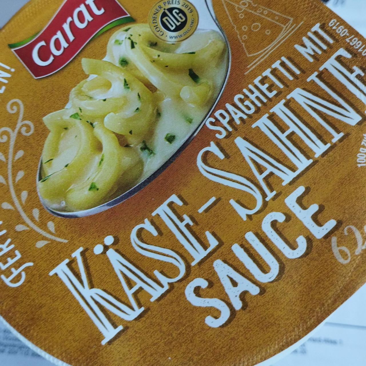 Fotografie - Spaghetti mit Käse-Sahne Sauce Carat