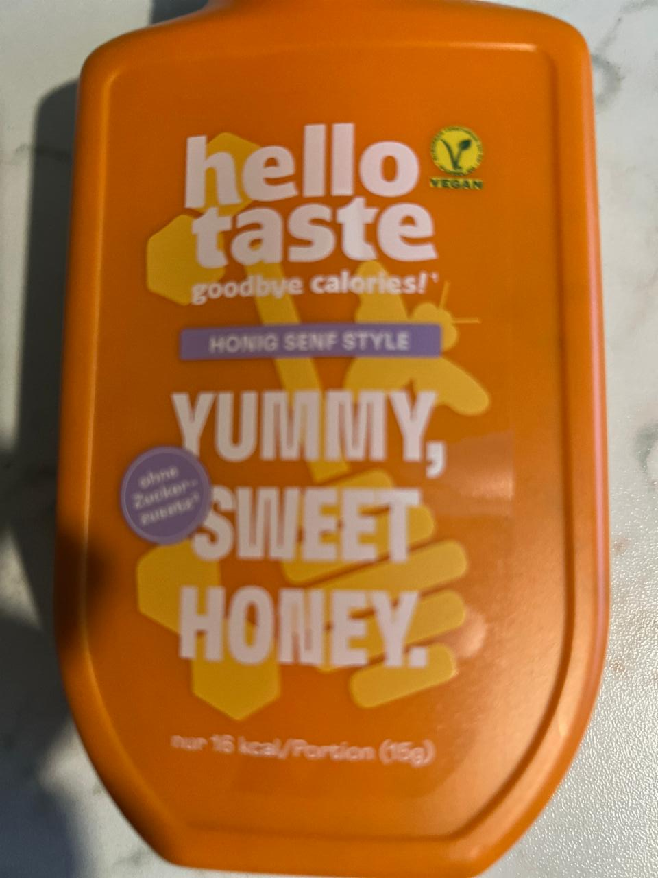 Fotografie - Hello Taste Yummy Sweet Honey Vegan
