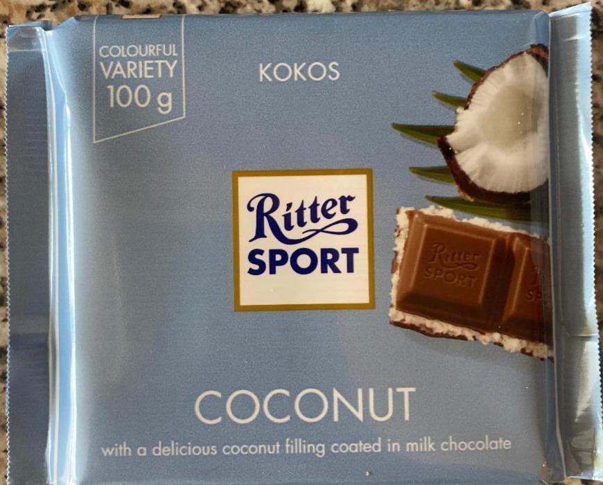 Fotografie - Ritter Sport čokoláda coconut