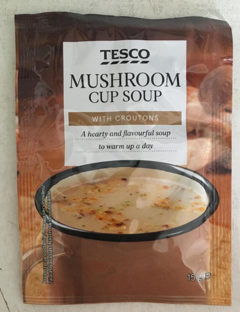 Fotografie - Mushroom cup soup Tesco