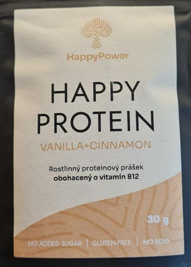Fotografie - Happy Protein Vanilla + Cinnamon HappyPower