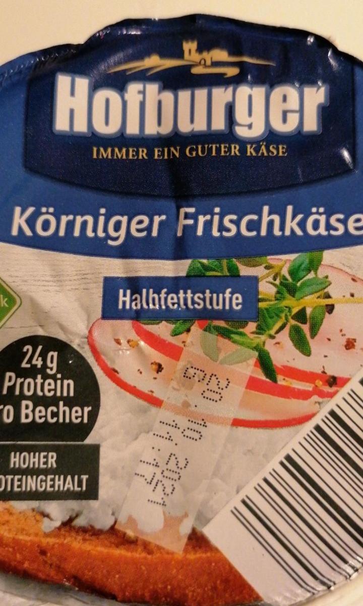 Fotografie - Körniger Frischkäse Halbfettstufe Hoher Proteingehalt Hofburger