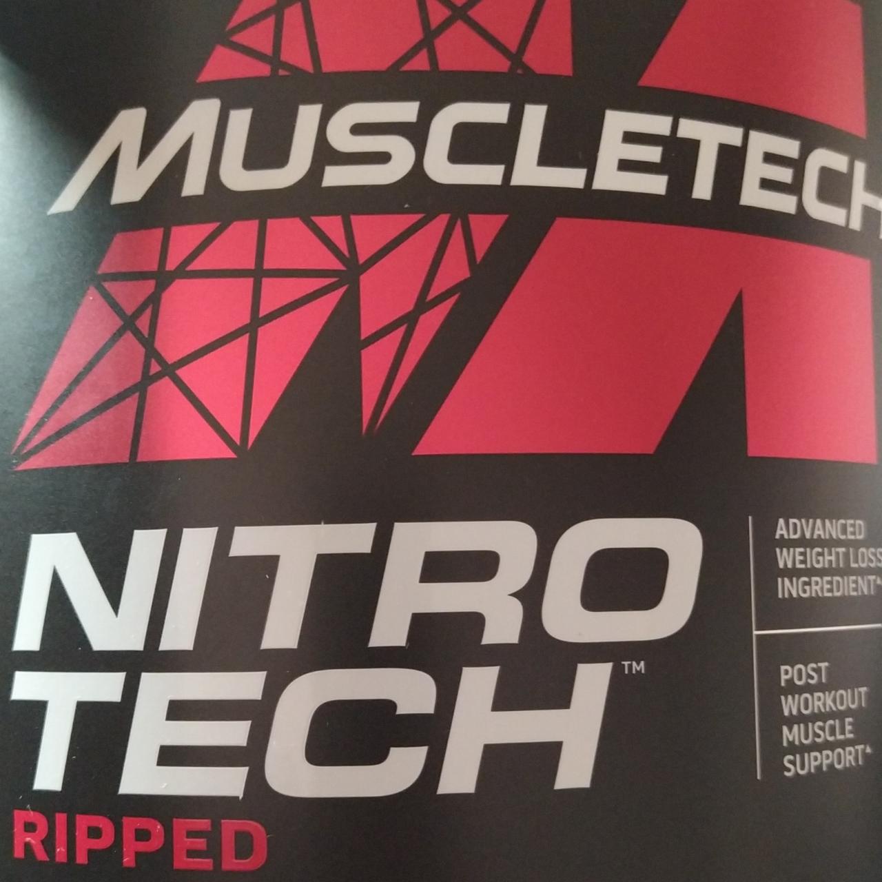 Fotografie - nitrotech ripped Muscletech
