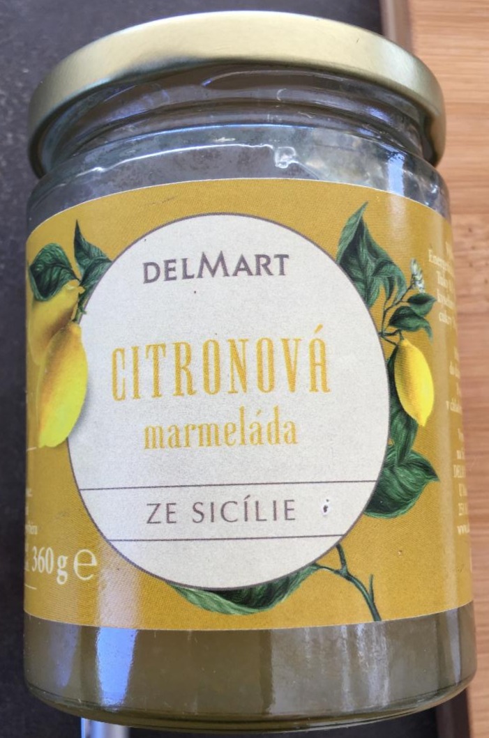 Fotografie - Citronová marmeláda ze Sicílie Delmart