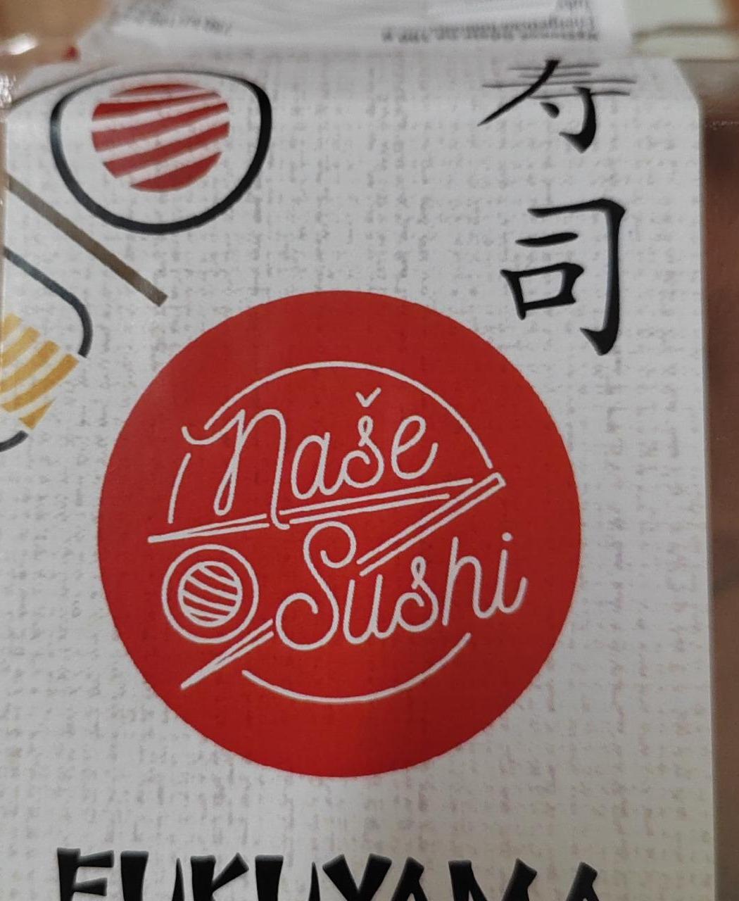 Fotografie - Fukuyama sushi set Naše Sushi