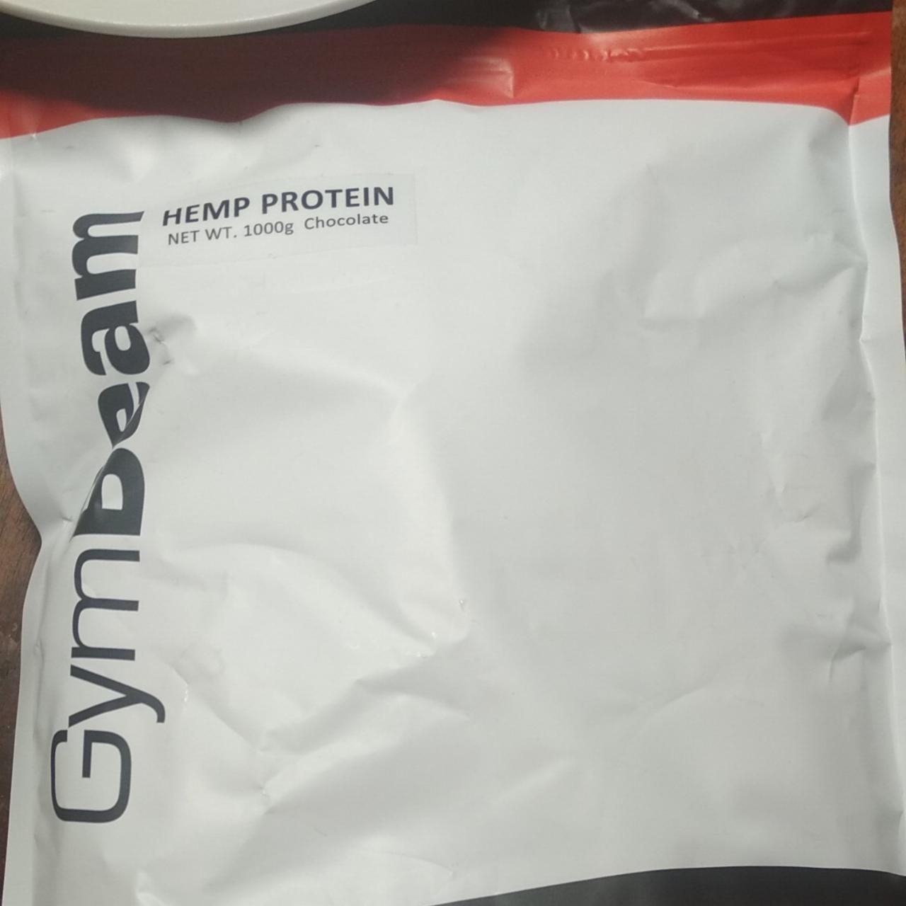 Fotografie - Hemp protein Chocolate GymBeam