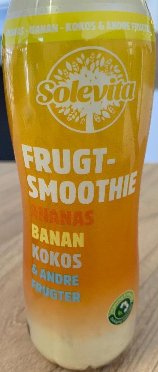 Fotografie - Frugt-smoothie ananas, banan, kokos Solevita