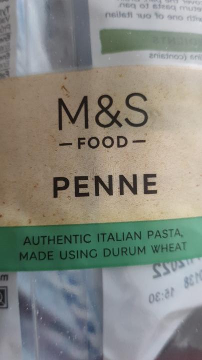 Fotografie - Penne Authentic Italian Pasta M&S Food