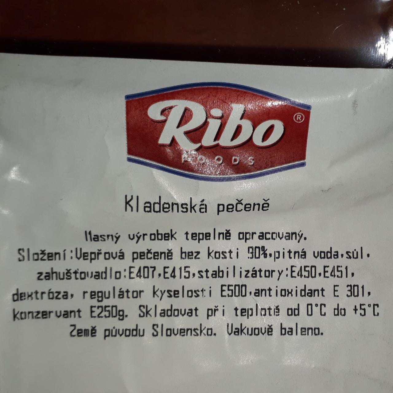 Fotografie - Kladenská pečeně 90% Ribo foods