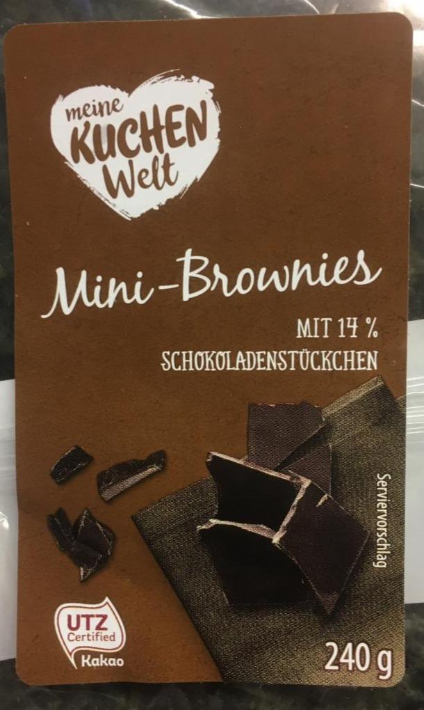 Fotografie - Mini-Brownies mit Schokoladenstückchen Meine Kuchenwelt