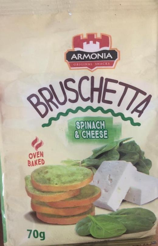 Fotografie - brushetta spinach & cheese Armonia