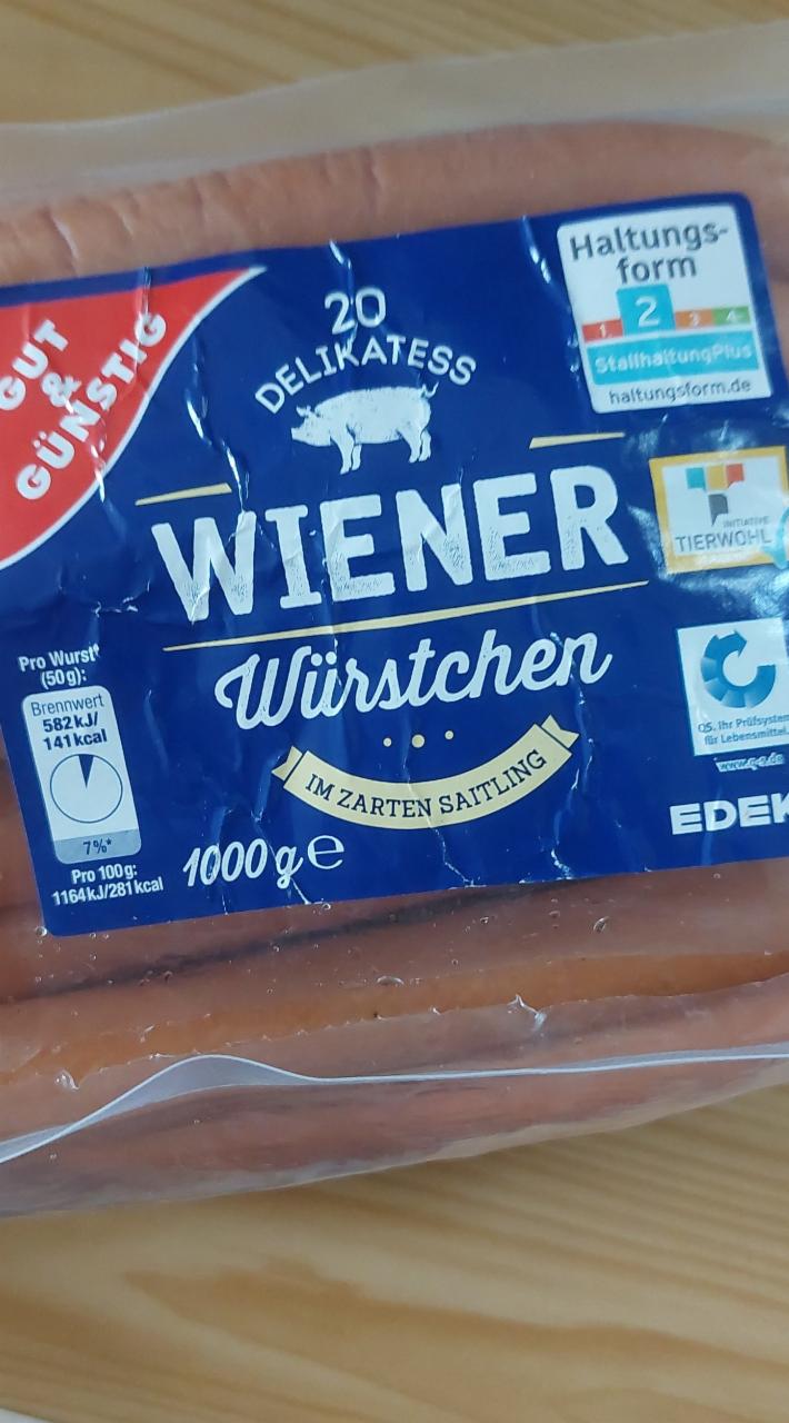Fotografie - Wiener Würstchen Edeka